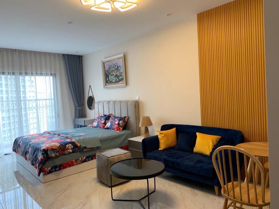 Căn hộ studio Eldorado Tân Hoàng Minh Tây Hồ 39m² giá 4.6 tỷ - Tầng cao view thoáng
