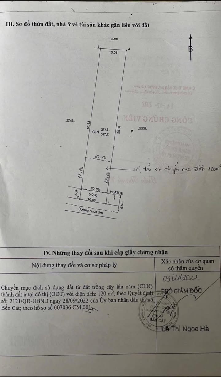 Đất thổ cư 580m² đường nhựa phường Chánh Phú Hòa giá chỉ 2.3 tỷ - Cơ hội đầu tư hấp dẫn!