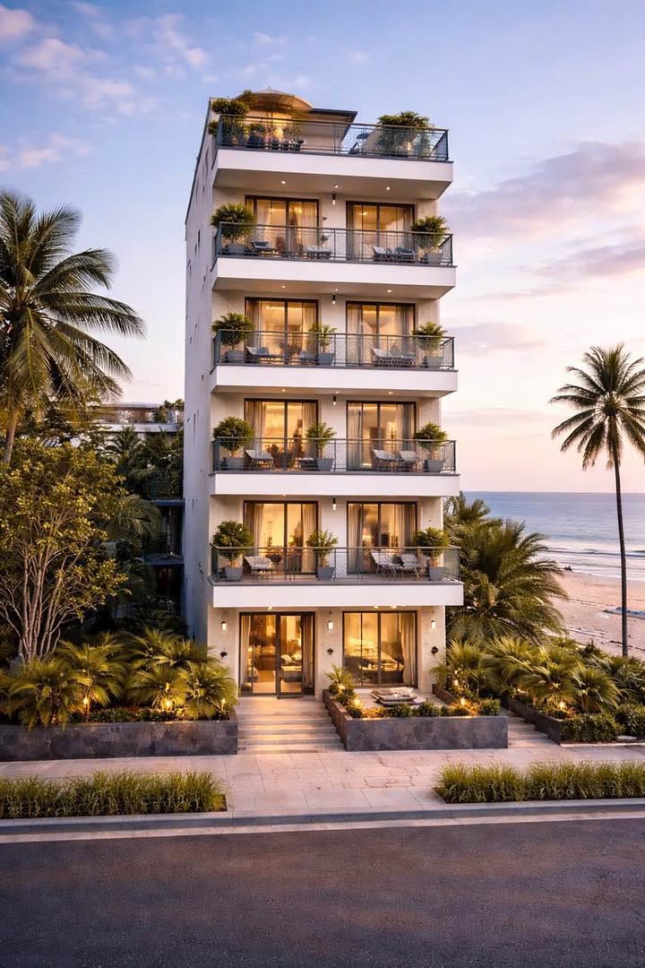 Căn hộ 6 tầng mặt tiền Phạm Văn Đồng, Sơn Trà, Đà Nẵng, 100m², giá 23.5 tỷ - Đầu tư sinh lời ngay!