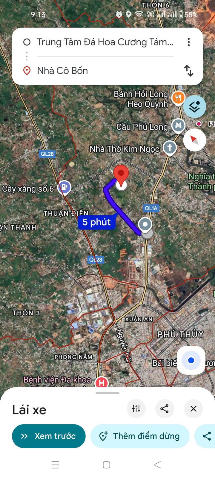 Đất thổ cư Phường Xuân An, Phan Thiết 1000m² giá 4.6 tỷ - Cơ hội đầu tư tuyệt vời!