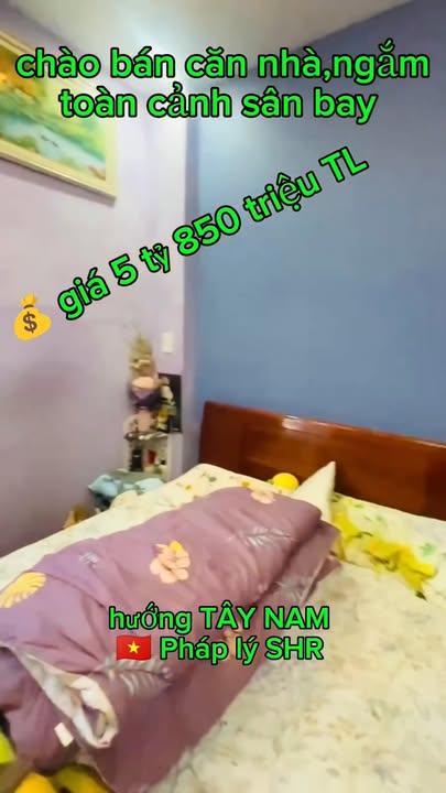 Nhà phố Gò Vấp 65m² giá 5.85 tỷ - Ngắm toàn cảnh sân bay Tân Sơn Nhất!