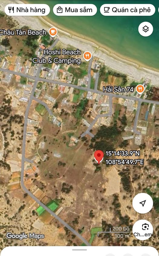 Đất nền gần Biển Châu Tân, Quảng Ngãi 335m² - Giá tốt 200 triệu/lô!