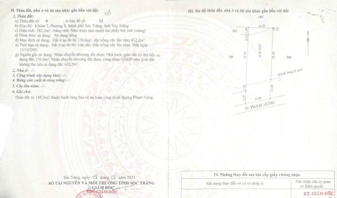 FrontHouse mặt tiền đường Phạm Hùng, Cái Răng, 532m² giá 86.8 tỷ - Đầu tư sinh lời nhanh chóng!