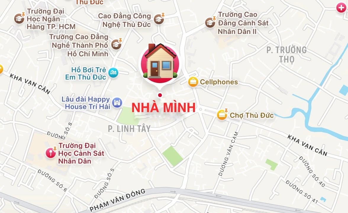 Nhà bán ngay trung tâm Thủ Đức 140m² giá 9.66 tỷ - Cơ hội đầu tư hấp dẫn!