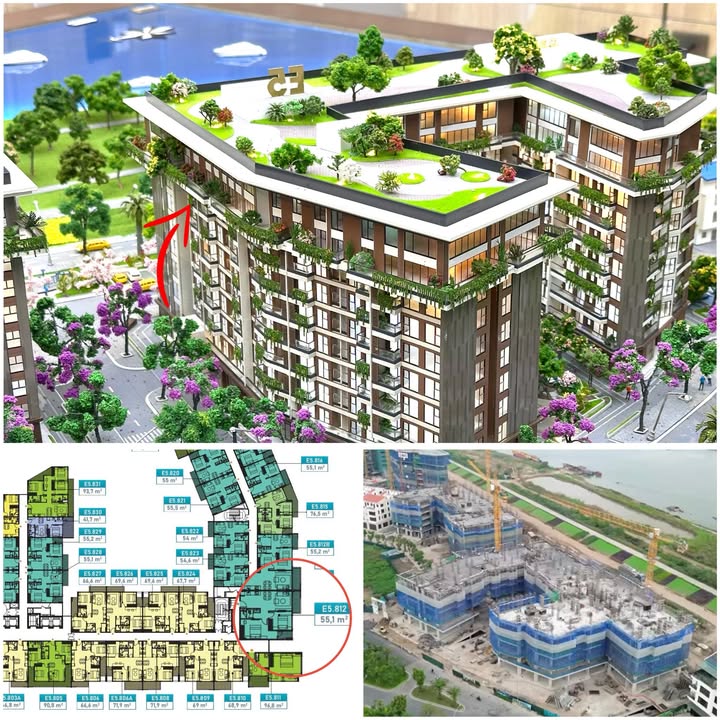 Căn hộ Eco Riverside Hải Dương 55m² giá 2.7 tỷ - Sống đẳng cấp giữa thiên nhiên!