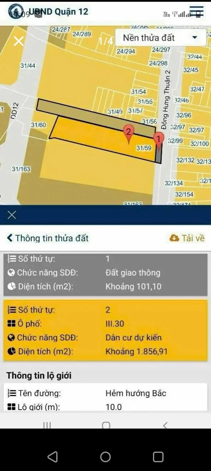 Đất nền mặt tiền ĐHT 02, phường Đông Hưng Thuận, quận 12, 2.000m² chỉ 140 tỷ - Cơ hội đầu tư tuyệt vời!