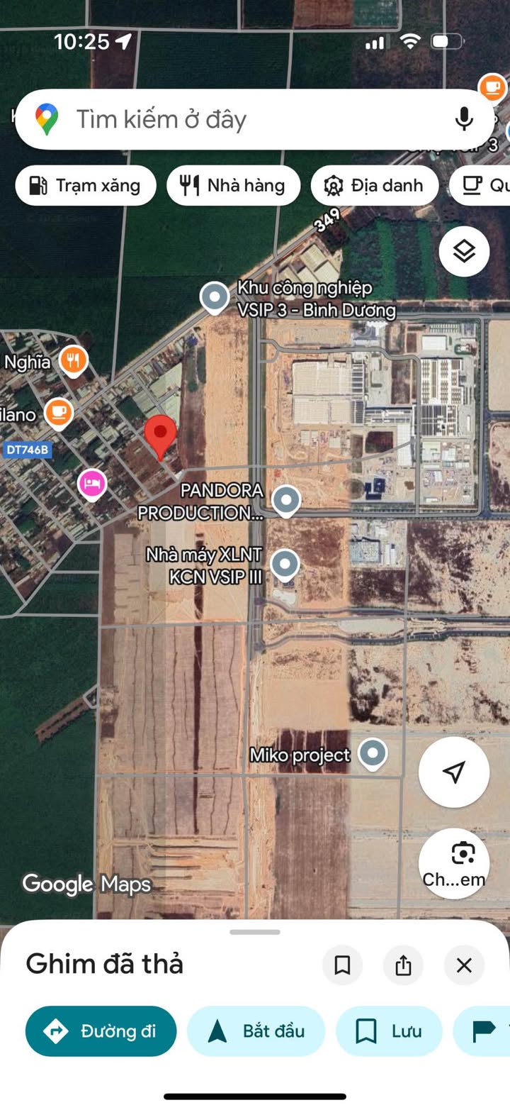 Đất nền KCN VSIP 3 Tân Uyên 820m² giá chỉ 2 tỷ - Đầu tư sinh lời cao!