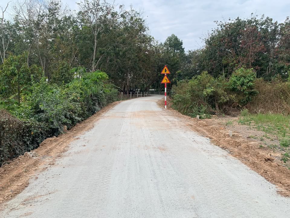 Đất thổ cư mặt tiền đường Phước An, Tây Ninh 125m² giá chỉ 450 triệu - Đầu tư sinh lời ngay!