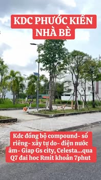 Đất nền KDC SaiGon South Nhà Bè 90m² giá 6.85 tỷ - Sổ hồng riêng, xây dựng tự do!
