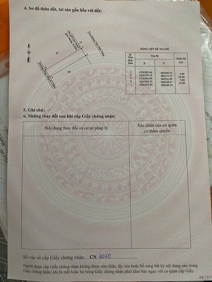 Đất nền mặt tiền đường Tôn Thất Tùng, Bạc Liêu 125m² giá chỉ 1.15 tỷ - Cơ hội đầu tư hấp dẫn!