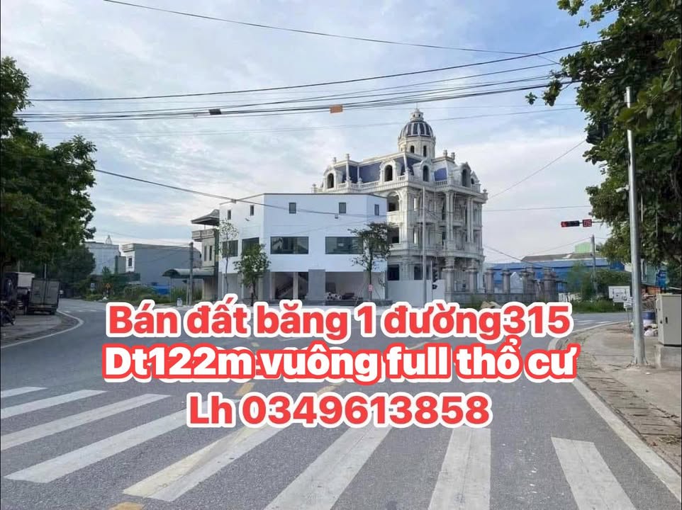 Đất thổ cư đường TL315, Phường Phú Thọ, 122m² giá 3 tỷ - Vị trí kinh doanh sầm uất!