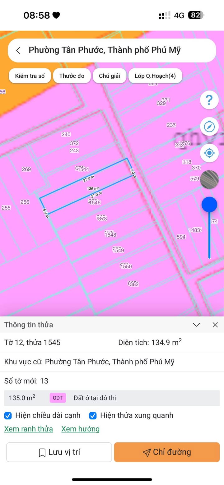 Đất nền 135m² tại Ấp Ông Trịnh, Tân Phước chỉ 1.35 tỷ - Cơ hội đầu tư hấp dẫn!