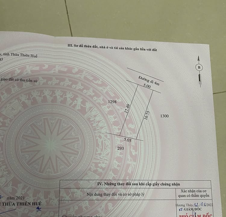 Đất nền đẹp Phường Thanh Thủy, TP Huế 86m² - Sổ đỏ chính chủ, giá tốt!