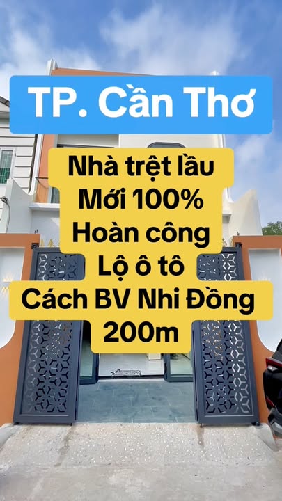 Nhà đẹp 120m² tại Quận Ninh Kiều - Giá chỉ 3.29 tỷ - Sẵn sàng vào ở!