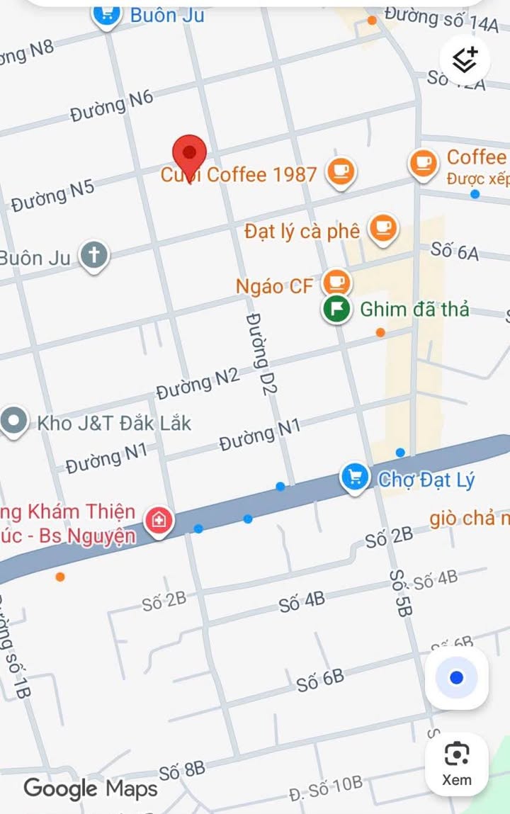 Đất mặt tiền đường N5 Eatu Cũ, Tân An, 308m² giá 2.29 tỷ - Kinh doanh sinh lời