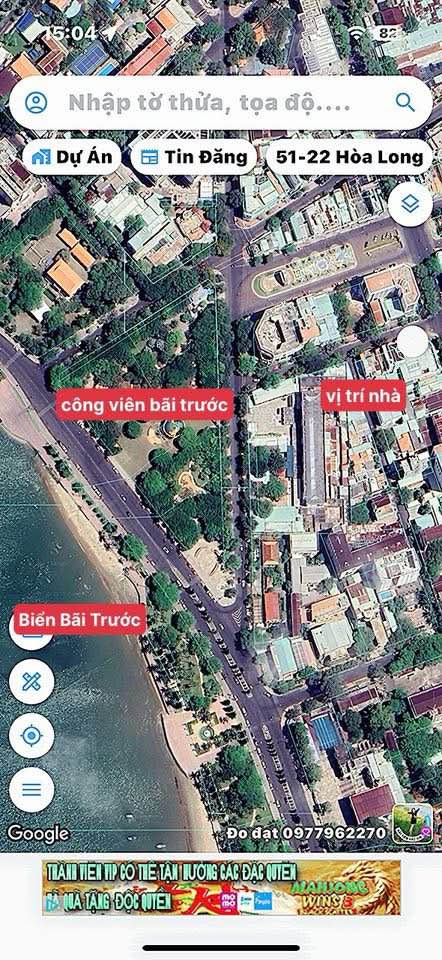 Nhà mặt tiền đường Trần Nguyên Hãn, Vũng Tàu 50m² giá 6.3 tỷ - Vị trí đắc địa sát bãi trước!