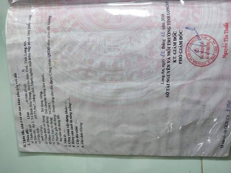 Đất nền 10.000m² tại Ấp 2, Xã Bình Hòa Hưng, 2 tỷ - Sổ đỏ chính chủ!