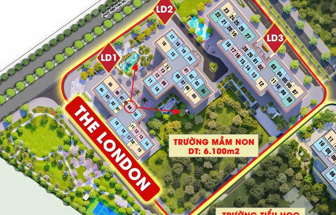 Căn hộ Vinhomes Ocean Park Huyện Gia Lâm 43m² giá 3.15 tỷ - Nhận nhà T9/2026!