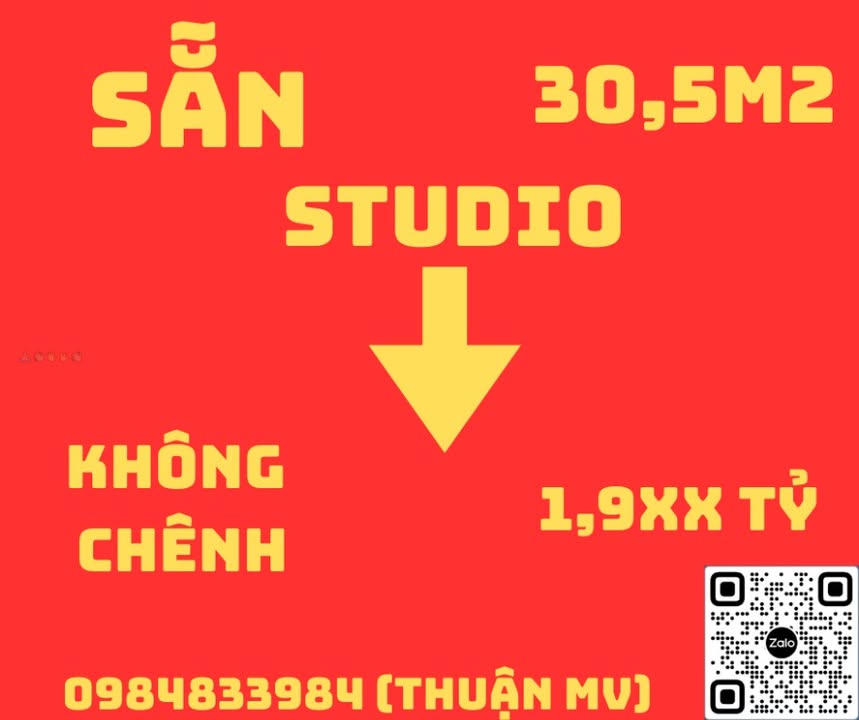 Căn hộ Studio Vinhomes Ocean Park 30m² giá 1.9 tỷ - Sẵn sàng ở ngay!