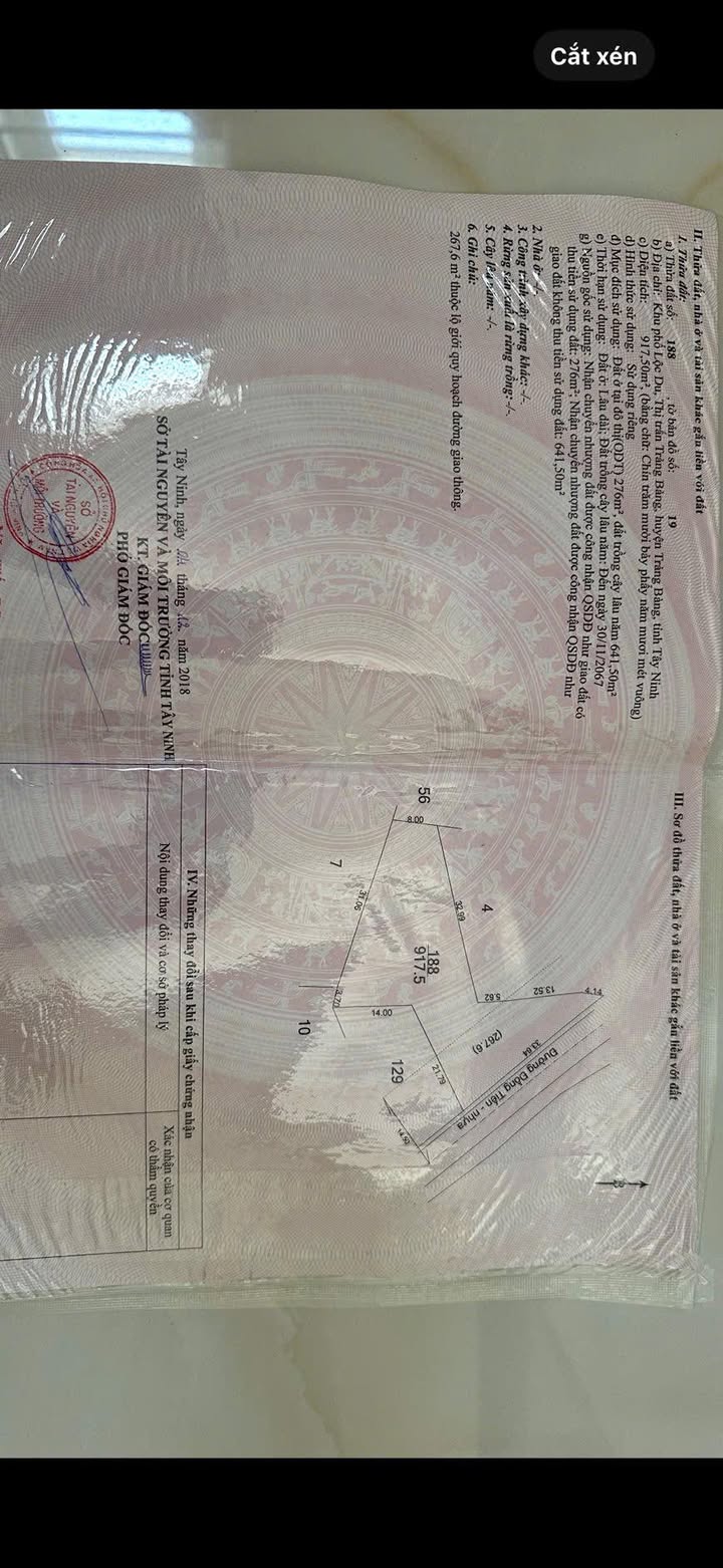 Đất nền Lộc Du, Nguyễn Trọng Cát, 480m² giá 7,2 tỷ - Cơ hội đầu tư tuyệt vời!