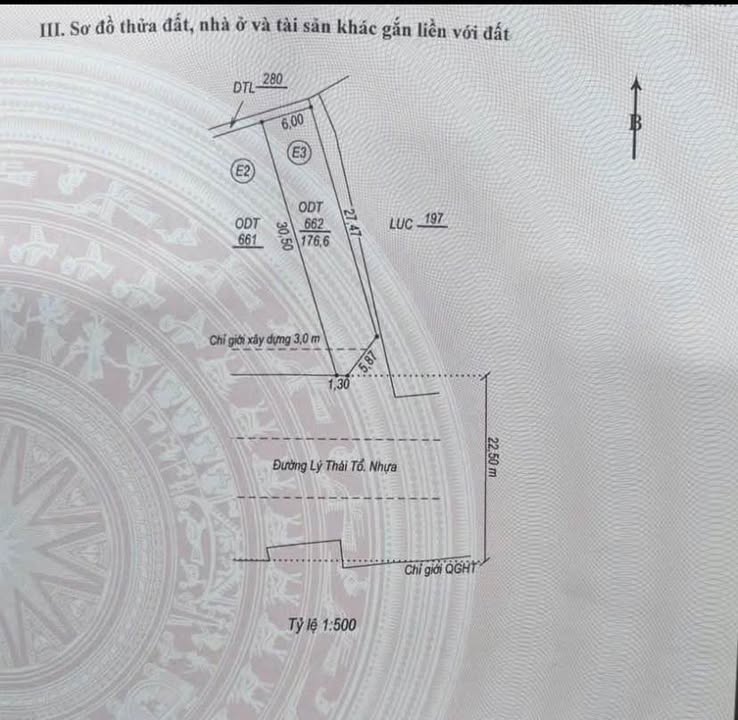 Nhà mặt tiền đường Lý Thái Tổ, Phường Đồng Sơn, 176m² giá 3 tỷ - Vị trí kinh doanh lý tưởng!