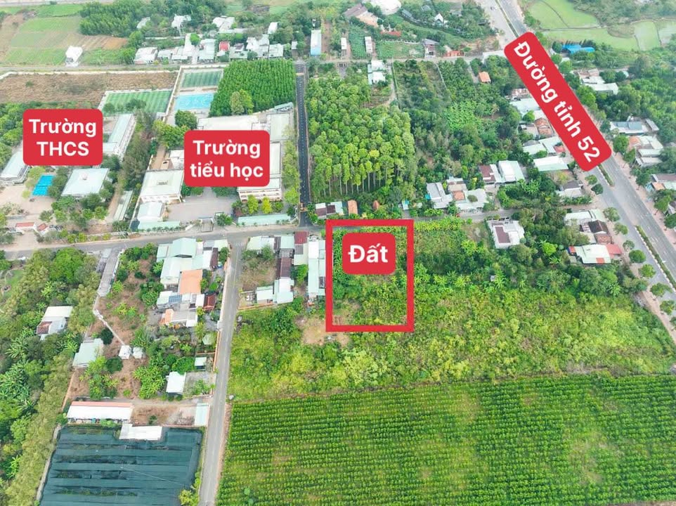 Đất nền mặt tiền ĐT52, xã Phước Long Thọ, diện tích 763m² - Đầu tư sinh lời tốt!