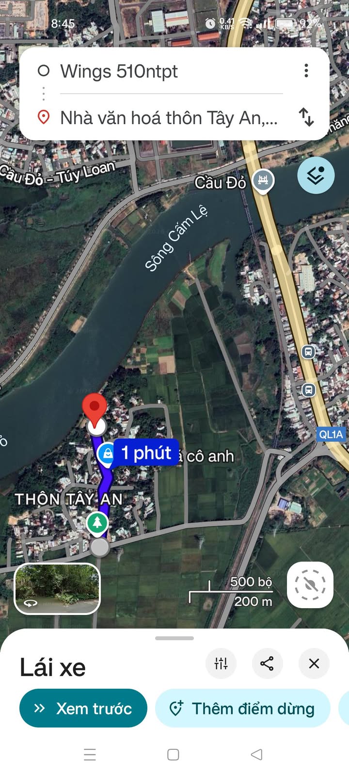 Đất thổ cư thôn Tây An, xã Hòa Châu, 100m² giá 1.38 tỷ - Sổ hồng chính chủ