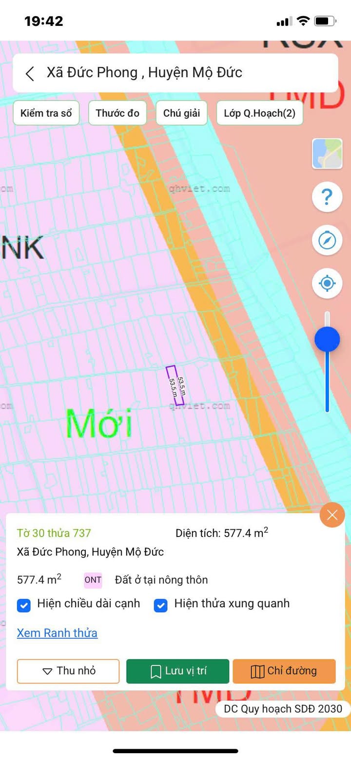 Đất nền xã Đức Phong, huyện Mộ Đức 600m² giá chỉ 120 triệu - Cơ hội đầu tư sinh lời!