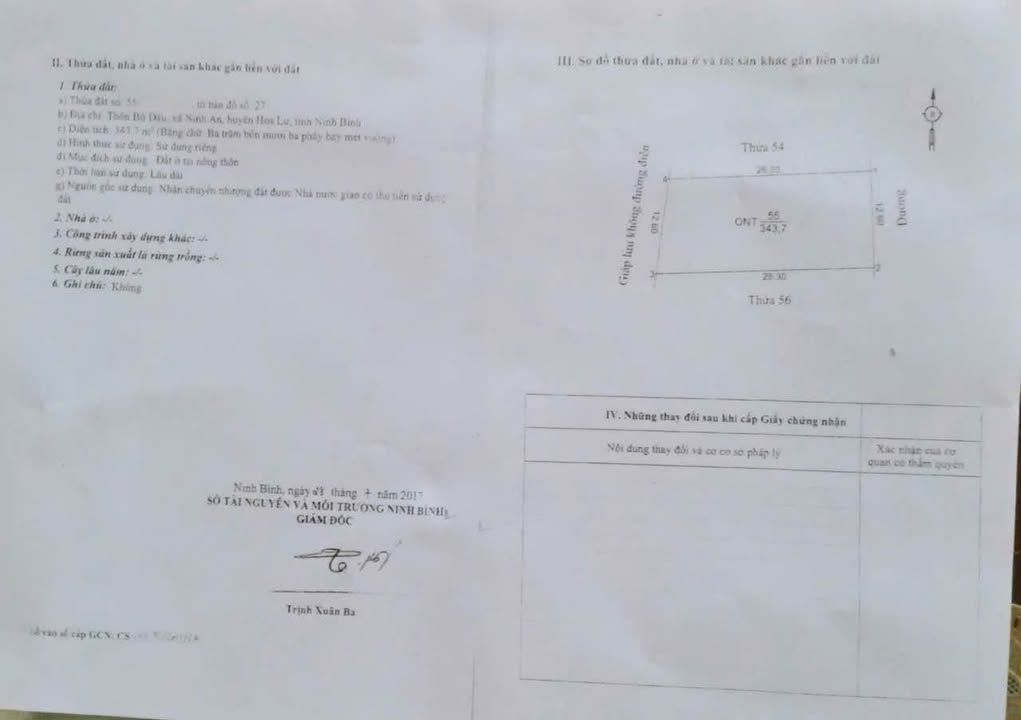 Bán xưởng sản xuất Đá Mỹ nghệ Ninh Vân 343m² chỉ 4.468 tỷ - Cơ hội đầu tư hấp dẫn!