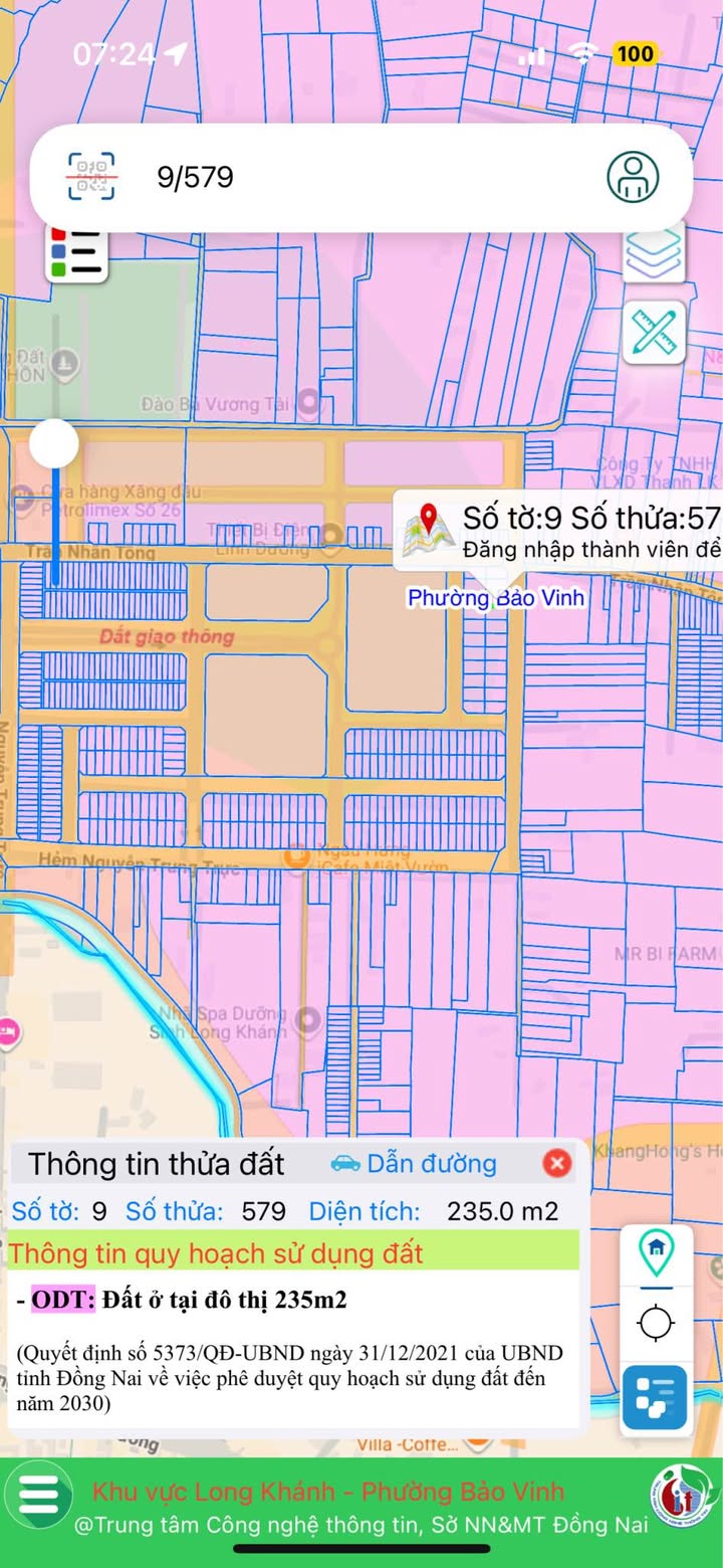 Đất nền tái định cư Suối Chồn, Bảo Vinh, 240m², giá chỉ 4.5 tỷ - Sổ riêng chính chủ!