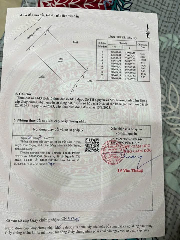 Đất nền đẹp bên sông Đa Nhim - Xã Tân Hội, Đức Trọng, 944m² chỉ 4,5 tỷ!