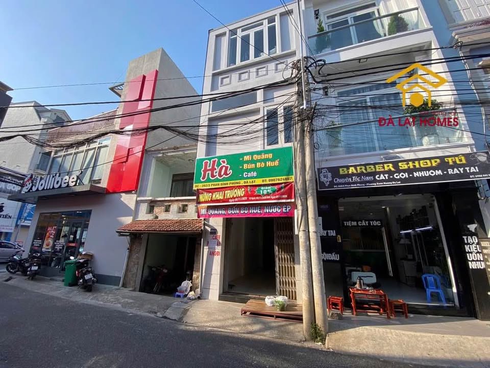 Nhà kinh doanh Phan Đình Phùng, Đà Lạt 34m² giá 7.6 tỷ - Cơ hội đầu tư sinh lời!