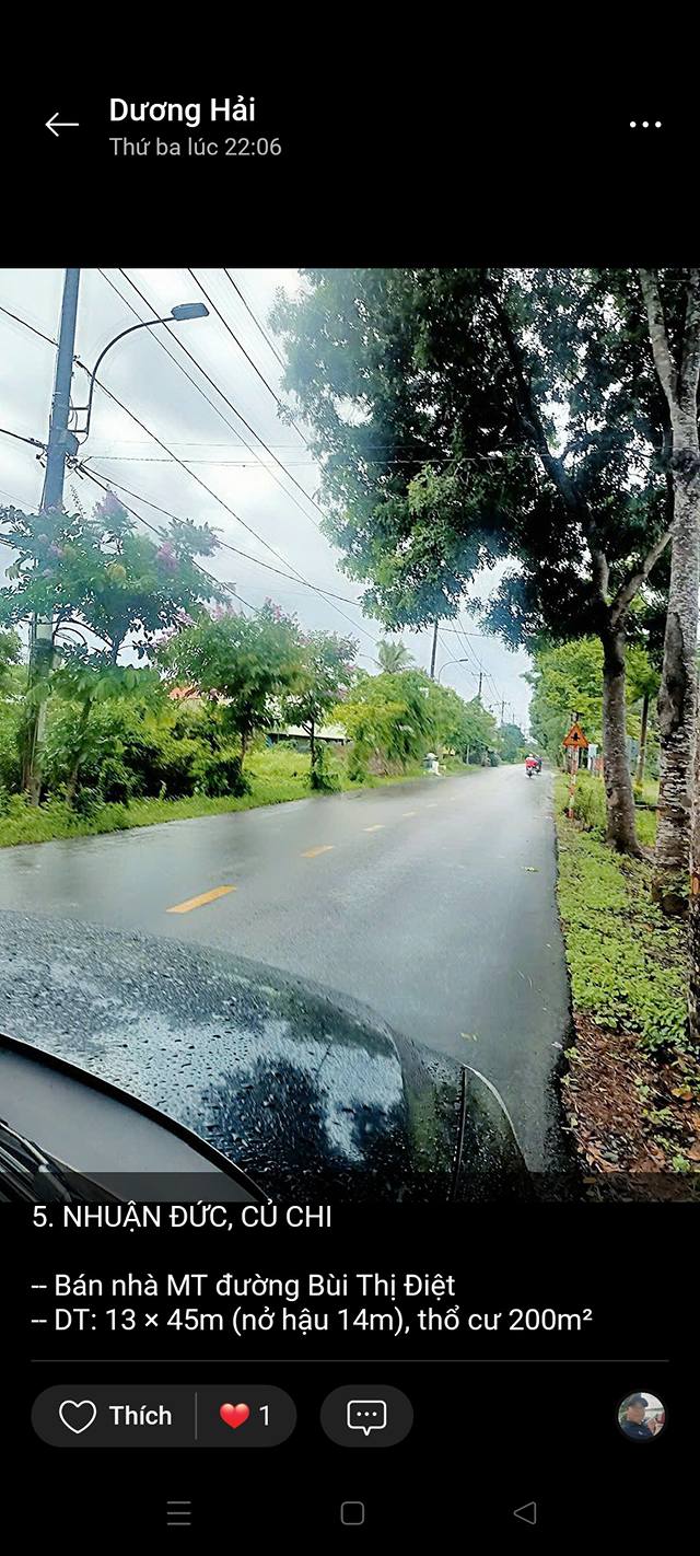 FrontHouse Nhuận Đức, Củ Chi 585m² giá 7 tỷ - Cơ hội đầu tư tuyệt vời!