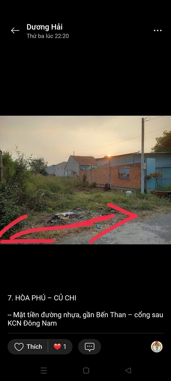 Đất nền Hòa Phú, Củ Chi 150m² giá 2.3 tỷ - Sổ hồng chính chủ, xây dựng ngay!