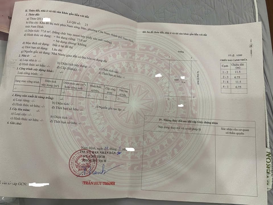 Đất nền CL23, Nam Định 77.6m² giá 3 tỷ - Vị trí đẹp, tiện ích xung quanh