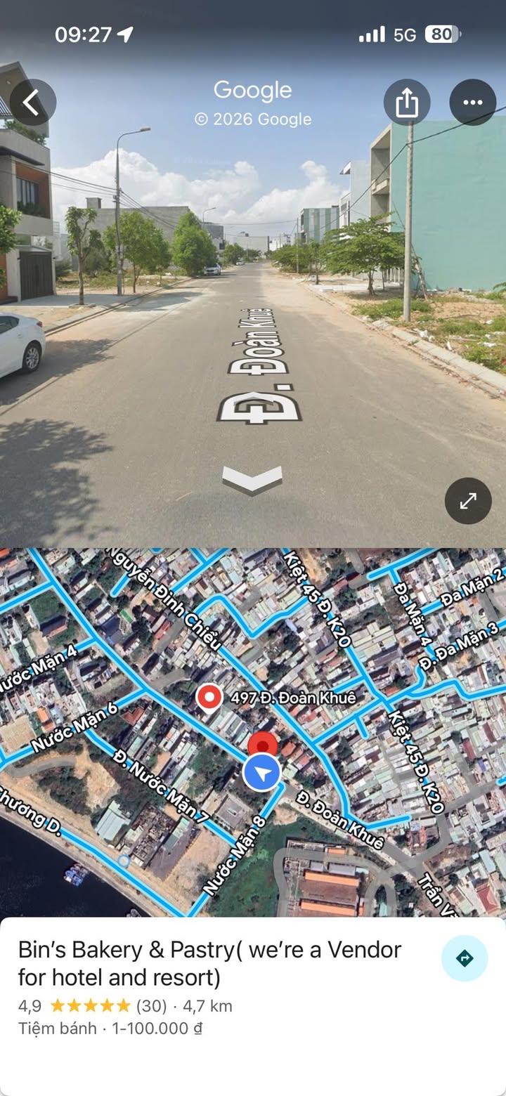 Nhà mặt tiền Đường 10m5 Đoàn Khuê, Quận Ngũ Hành Sơn, 100m² giá 12 tỷ - Đầu tư sinh lời!