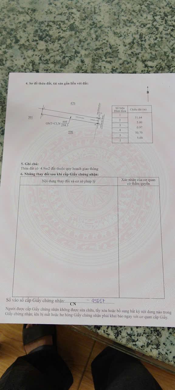 Đất thổ cư xã Hòa Khánh 250m² giá chỉ 705 triệu - Cơ hội đầu tư hấp dẫn!