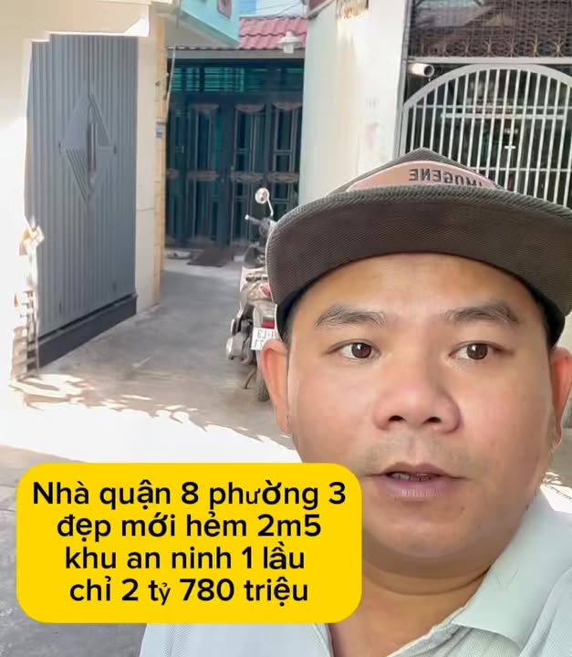 Nhà mới xây đường Tạ Quang Bửu, Quận 8, 21m² giá chỉ 2.78 tỷ - An ninh tuyệt đối!