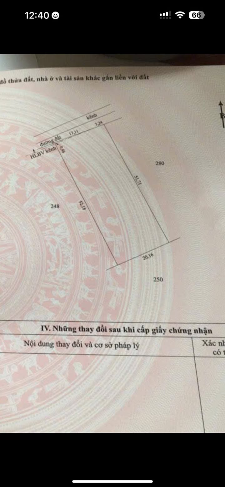 Đất nền diện tích 1.056m² tại Phường Mỹ Phú, Đồng Tháp - Sổ hồng chính chủ, giá chỉ 1.2 tỷ!