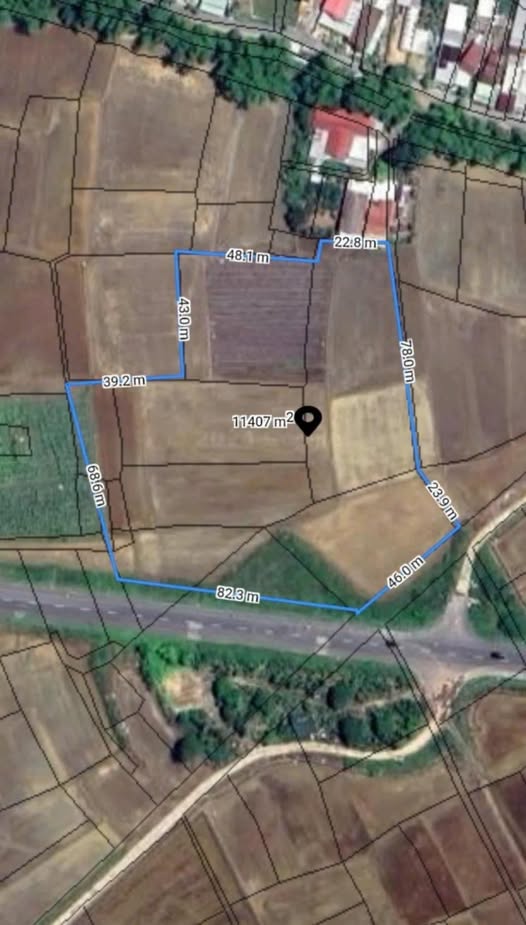 Đất mặt tiền QL27C, Diên Khánh 1 hecta giá 23 tỷ - Sổ hồng chính chủ!