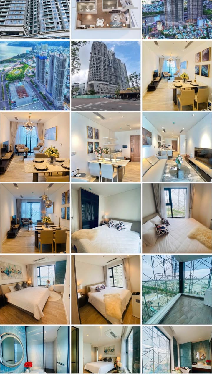 Căn hộ góc 2PN The Sailing Quy Nhơn 80m² giá 4 tỷ - View biển tuyệt đẹp!