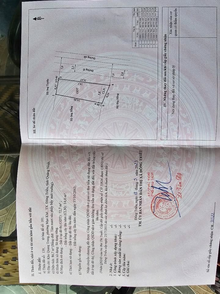 Nhà 3 tầng kiểu Thái tại Khu Quang Trung, Đông Triều giá 1.7 tỷ - Sẵn sàng vào ở ngay!