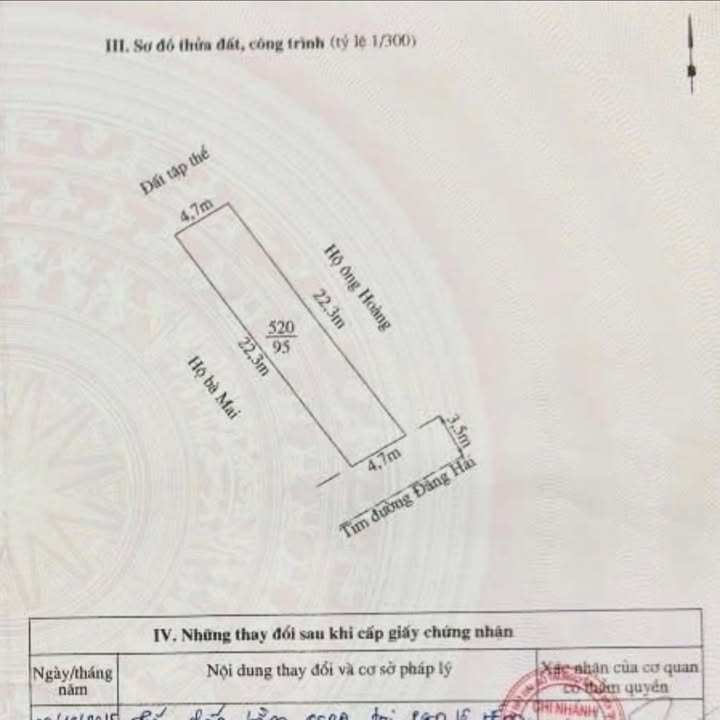 Lô đất mặt đường Đằng Hải 95m² giá 8.26 tỷ - Vị trí đắc địa cho kinh doanh