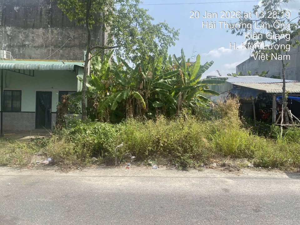 Đất nền mặt tiền đường Hải Thượng Lãng Ông, Kiên Lương 112m² - Đầu tư sinh lời ngay!