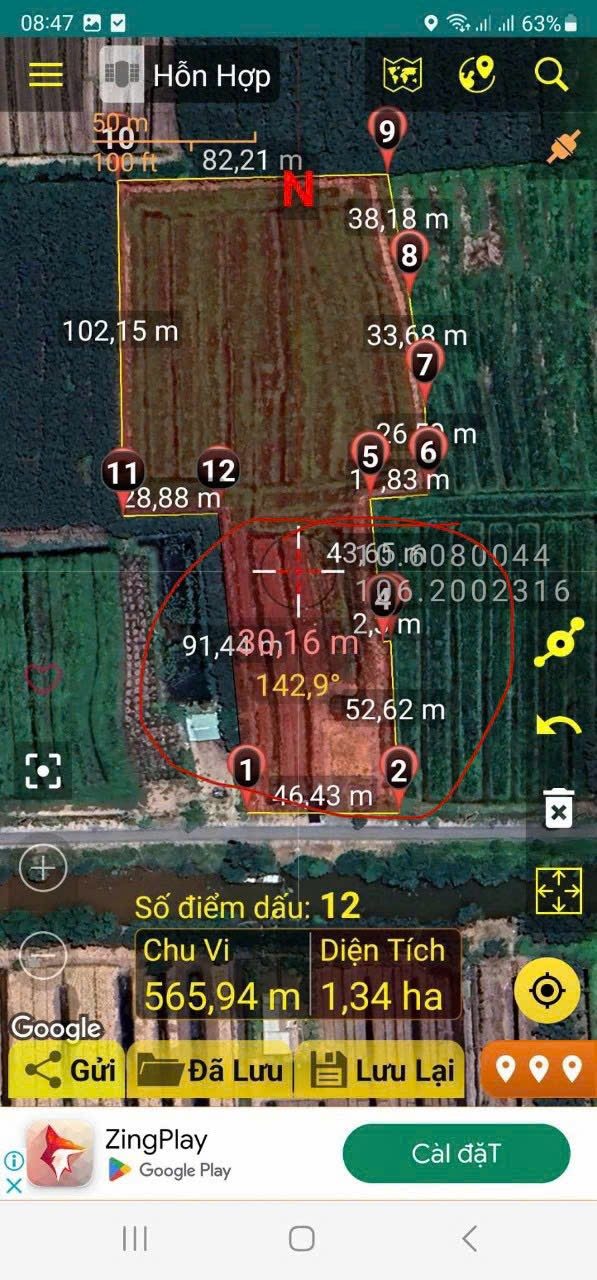 Đất mặt tiền lộ nhựa Kênh 3, Thủy Đông, 10.000m² giá 3.9 tỷ - Cơ hội đầu tư tuyệt vời!