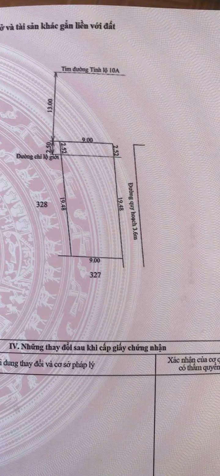 Đất nền 2 mặt tiền Tỉnh Lộ 10A, Phú Xuân, 198m² - Giá tốt hiếm có!