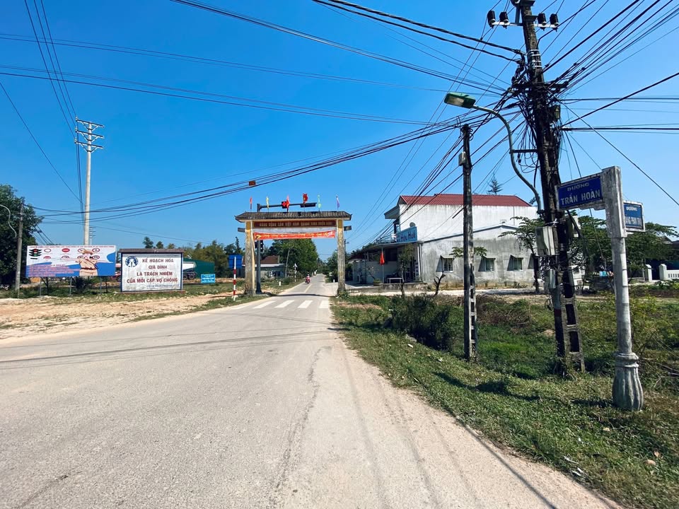 Đất mặt tiền đường Trần Hoàn, Thủy Lương 158m² giá 1.2 tỷ - Cơ hội đầu tư hiếm có!