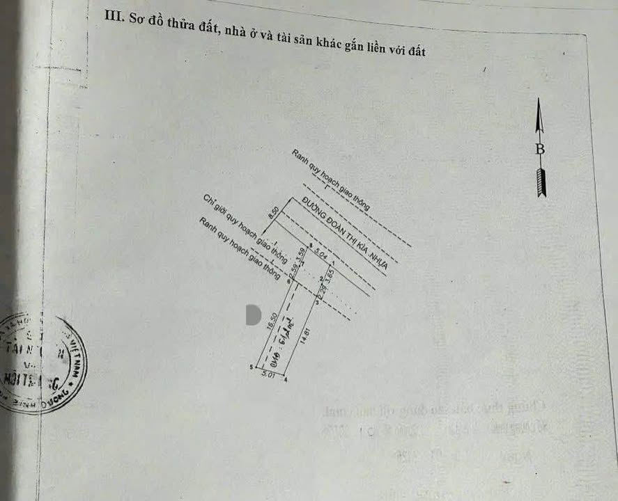 Nhà mặt tiền chợ Đoàn Thị Kia, 106m² giá 8.1 tỷ - Cơ hội kinh doanh tuyệt vời!