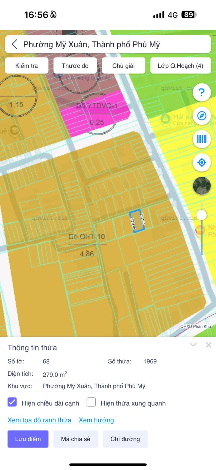 Đất nền Phú Mỹ 120m² giá 1.4 tỷ - Đầu tư sinh lợi ngay trung tâm!