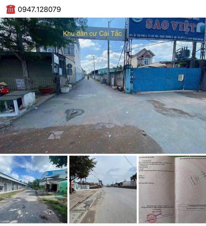 Đất nền Cái Tắc 90m² giá 800 triệu - Tiềm năng đầu tư cao!